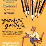 LOCANDINA: Giovanni Gastaldi l'irresistibile leggerezza della matita di damocle