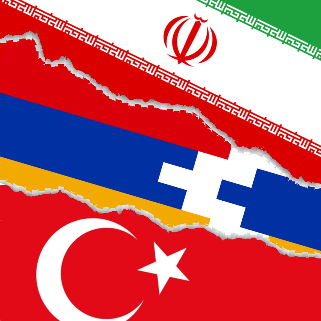 iran turchia nagorno karabakf bandiera flag