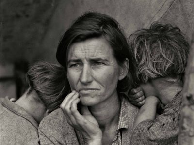 COPERTINA_Dorothea Lange, Madre migrante, Nipomo, California, 1936